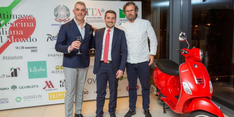 Degustazioni di liquori e cibi italiani a Tbilisi