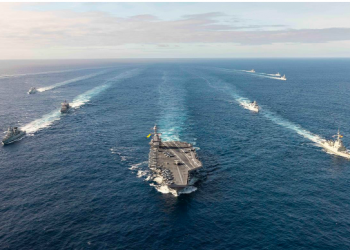 NATO, “Silent Wolverine”: esercitazione con la super portaerei “USS Gerald Ford”