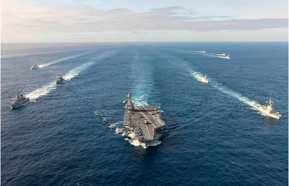 NATO, “Silent Wolverine”: esercitazione con la super portaerei “USS Gerald Ford”