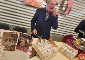 La Finocchiona “super star” dell’Antica Macelleria Falorni presentata oggi a TASTE