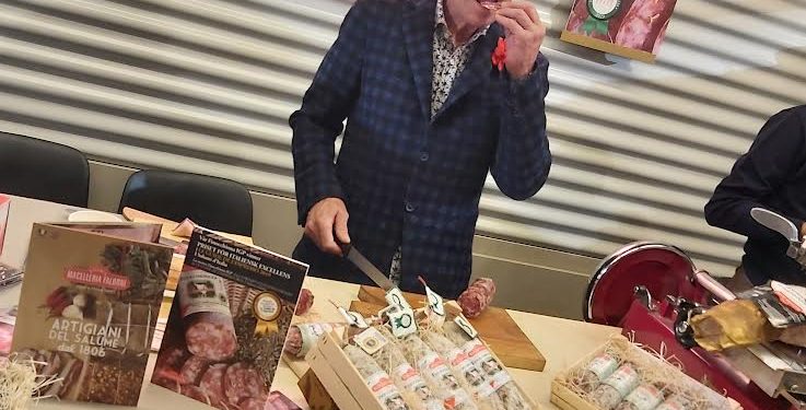 La Finocchiona “super star” dell’Antica Macelleria Falorni presentata oggi a TASTE