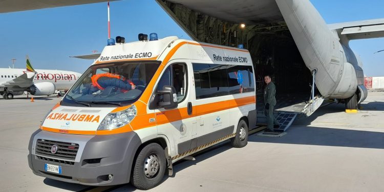 C-130 dell’Aeronautica Militare da Atene a Roma per salvare una vita
