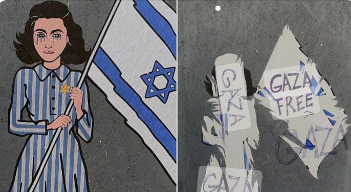 Antisemitismo a Milano: deturpate le opere di AleXsandro