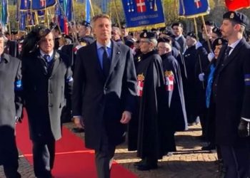 Emanuele Filiberto di Savoia ed il governatore Giani