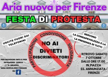 ARIA NUOVA PER FIRENZE È UN NUOVO MOVIMENTO CIVICO CITTADINO