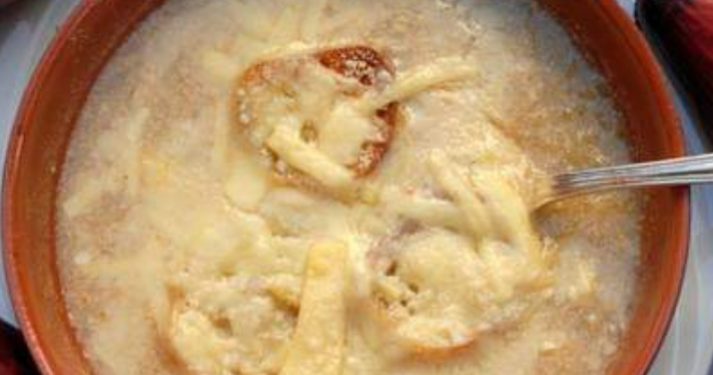 Le ricette dell’Oste Pierone.La Carabaccia; zuppa di cipolle alla toscana