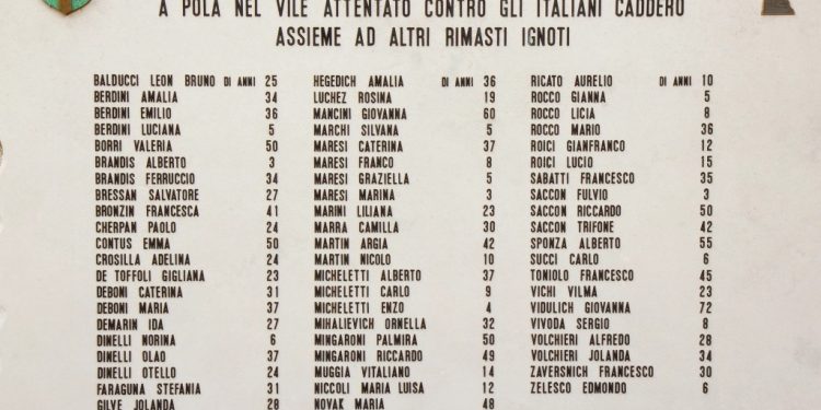 Accadde oggi. Pola, 18 agosto 1946: strage di Italiani sulla spiaggia di Vergarolla