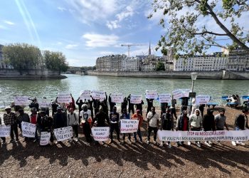 Proteste contro il Neocolonialismo in Francia