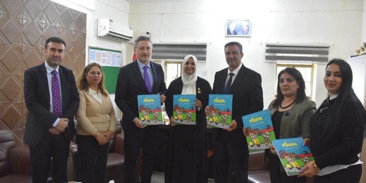 Comunicati stampa. Kurdistan iracheno, il viaggio di “Pimpa” a Sulaymaniyah