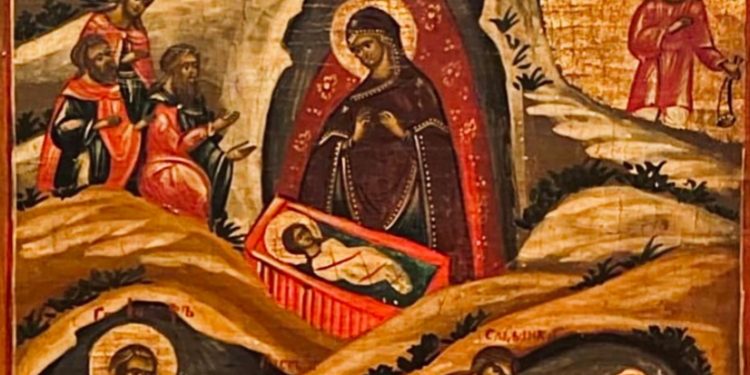 Meraviglie teologiche di un’icona della Natività