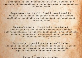 VENTOTENE: UN MANIFESTO DA RILEGGERE E DISCUTERE. L’EUROPA TRA MEMORIA STORICA E NUOVE SFIDE