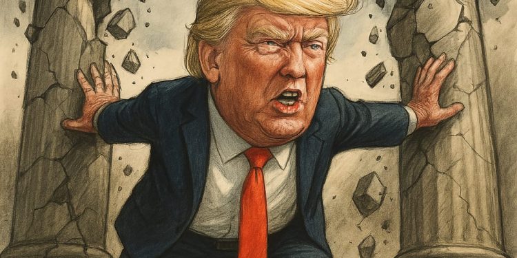 Terremoto, dazi e danni della politica Trumpiana