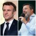 Toni nuovamente tesi fra Matteo Salvini e Emmanuel Macron