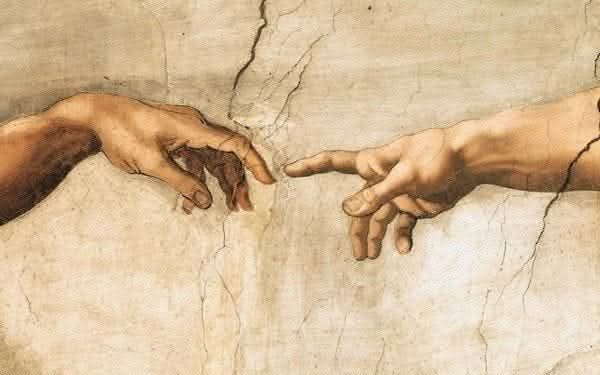 E se nella Creazione di Adamo ci fosse anche un cuore, oltre alla mente?