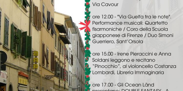 L’8 Dicembre, tutti in Via Guelfa a Firenze