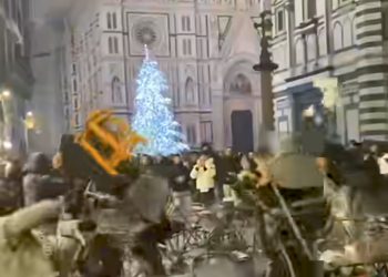 Le immagini che hanno indignato Firenze