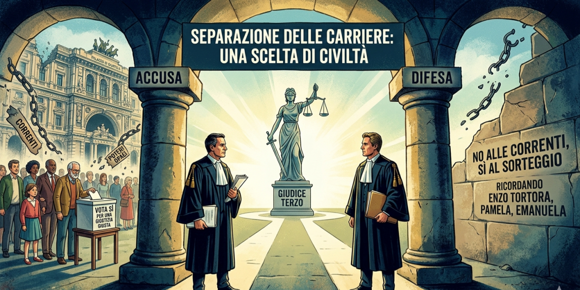 Oggi tutti alle urne,la separazione delle carriere è una questione di civiltà